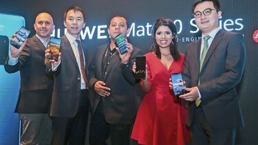 Los buques insignia de la familia Mate 20 de Huawei llegan a Panamá