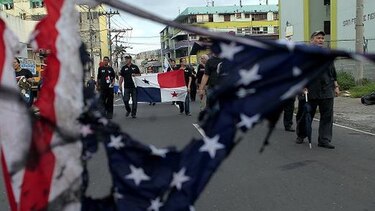 'Marcha Negra' recorre El Chorrillo