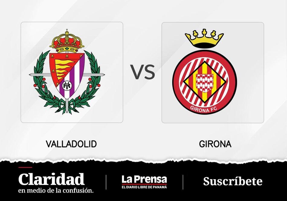 Girona se enfrentará esta noche de local a Valladolid