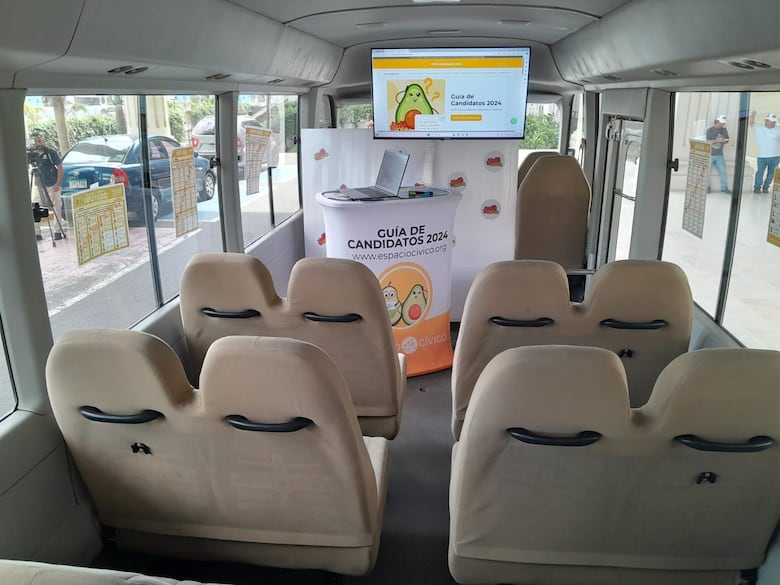 Presentan el Vota Bus, una herramienta para conocer a los candidatos a presidente y diputado