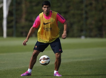 Barcelona quiere que Luis Suárez debute en amistoso