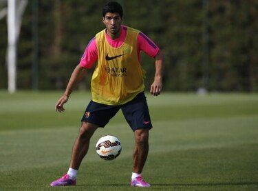 Barcelona quiere que Luis Suárez debute en amistoso