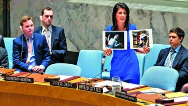 Estados Unidos amenaza con actuar en Siria