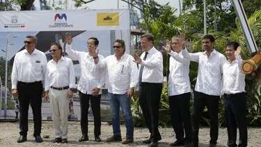 Inician las obras del cuarto puente sobre el Canal; contratista recibe un desembolso