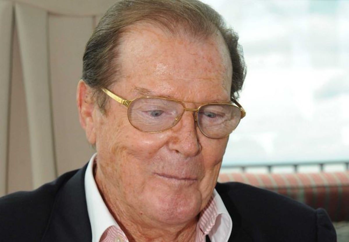 Muere Roger Moore, el más recordado James Bond