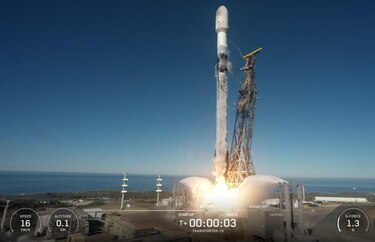 Despega desde California el Falcon 9 con la misión europea del agua HydroGNSS