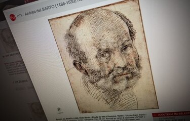 Un dibujo de Andrea del Sarto  subastado por 3.5 millones de dólares