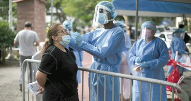 Bajan cifras de la Covid-19 en Panamá: 398 contagios y 10 muertes