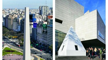 Obelisco, eje de un proyecto de arte