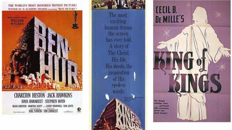 Sobre el cine religioso: de 'Los Diez Mandamientos' a 'La pasión de Cristo'