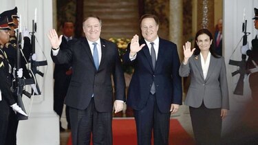 Pompeo y Varela hablaron de Venezuela y Nicaragua