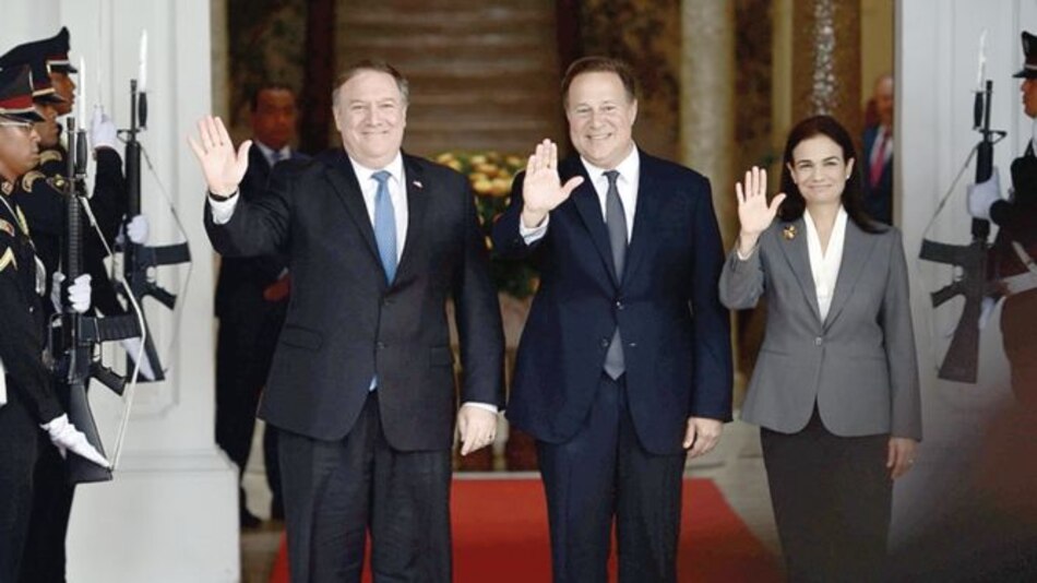 Pompeo y Varela hablaron de Venezuela y Nicaragua