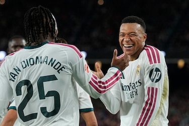 Kylian Mbappé llega a los 100 goles con el Real Madrid