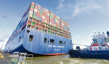 Portacontenedores, los que más usan el Canal ampliado