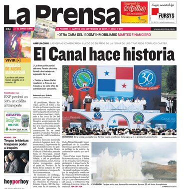 Siete momentos históricos en la ampliación del Canal de Panamá