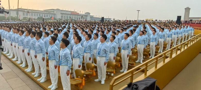 ‘Paz o guerra, diálogo o confrontación’; las palabras de Xi Jinping en la Plaza de Tiananmén