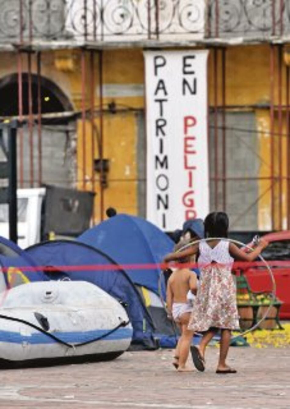 Activistas y músicos se solidarizan con nasos