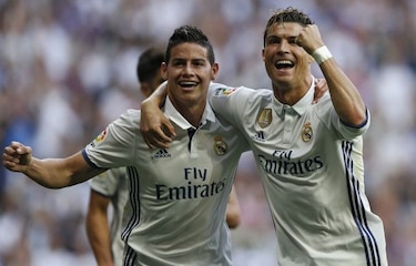 James Rodríguez y su emotiva despedida en el Bernabéu