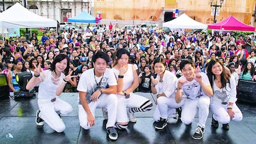 Festejo a la ‘ola coreana’