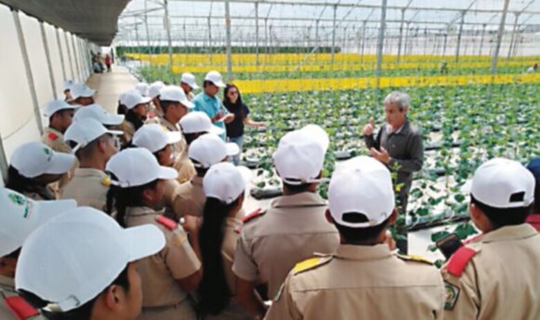 Bachilleres agropecuarios van al campo