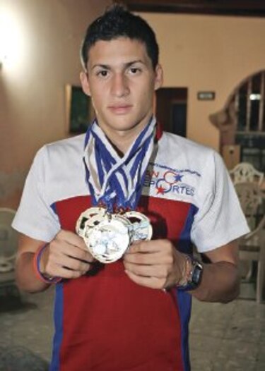 Diego Castillo va a competir y estudiar en Puerto Rico