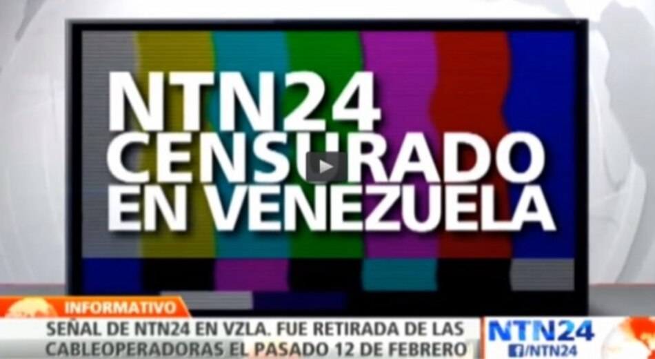"Nos bloquearon Facebook, Youtube y Twitter en Venezuela": Canal de noticias NTN24