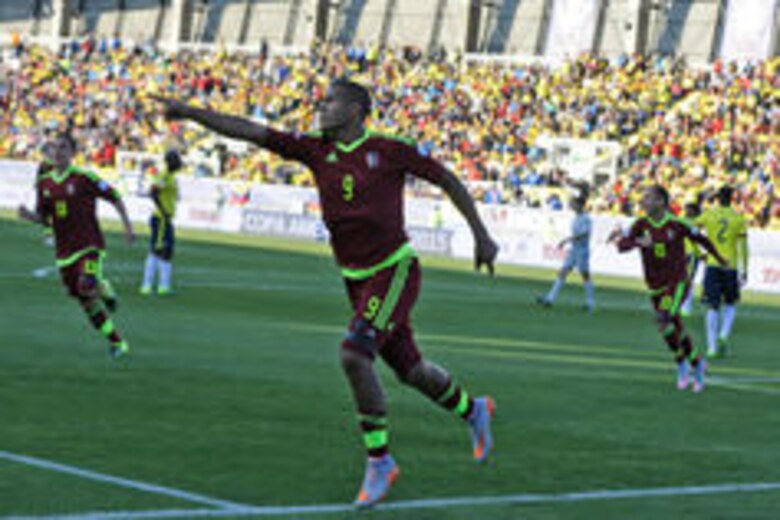 Venezuela sorprende y le gana a Colombia 1-0