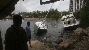 Huracán Max daña casas en México cerca de Acapulco