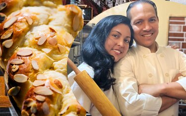 En Nueva York, en Navidad, se come rosca panameña