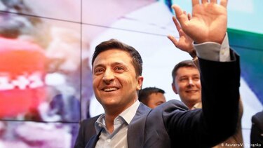 Comediante aventaja en segunda vuelta electoral en Ucrania
