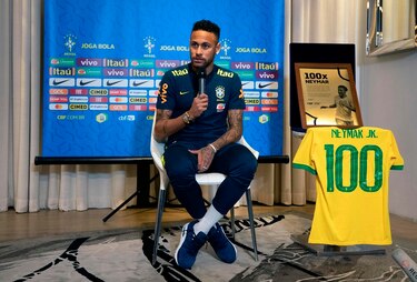 Brasil empata con Senegal en el partido número 100 de Neymar