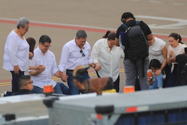Juan Orlando Hernández vuelve a Honduras para enfrentar la Justicia tras indulto en Estados Unidos