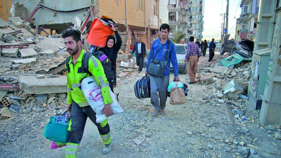 Terremoto entre Irán e Irak mata a 407 personas