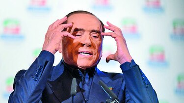 Seguidores, aún fieles a Berlusconi