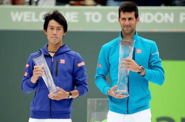 Djokovic vence a Nishikori y gana su sexto Masters 1000 de Miami
