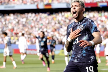 La artillería francesa contra el escudo paraguayo