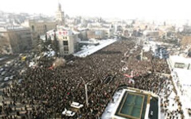 La oposición se niega a reconocer a Saakashvili