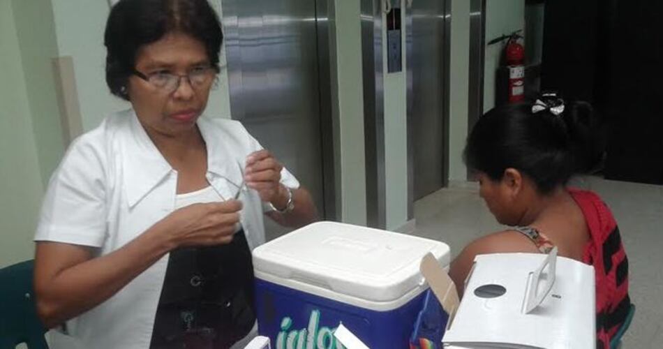 CSS aplica 4 mil 891 vacunas contra la influenza en Panamá Oeste