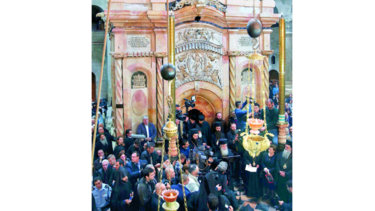 Tumba de Jesucristo, a todo color