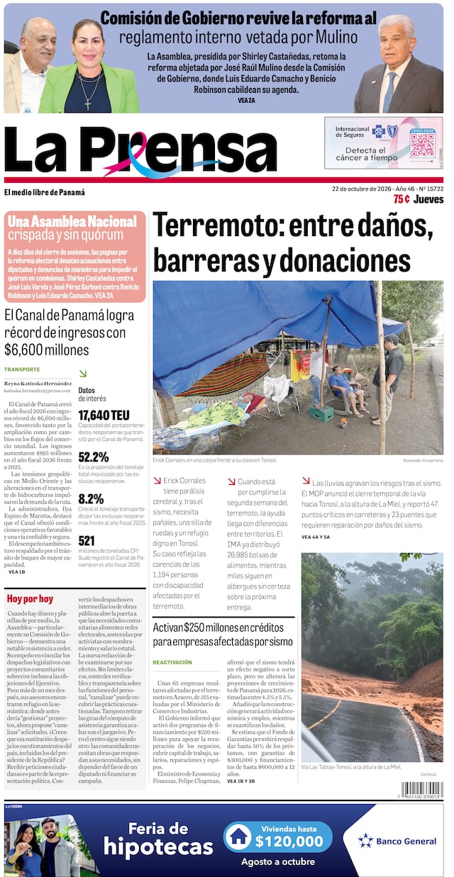 Portadas La Prensa