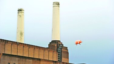 Pink Floyd recupera su cerdo inflable