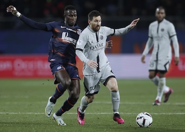 Messi y Fabián rescatan al PSG en un partido con serios contratiempos