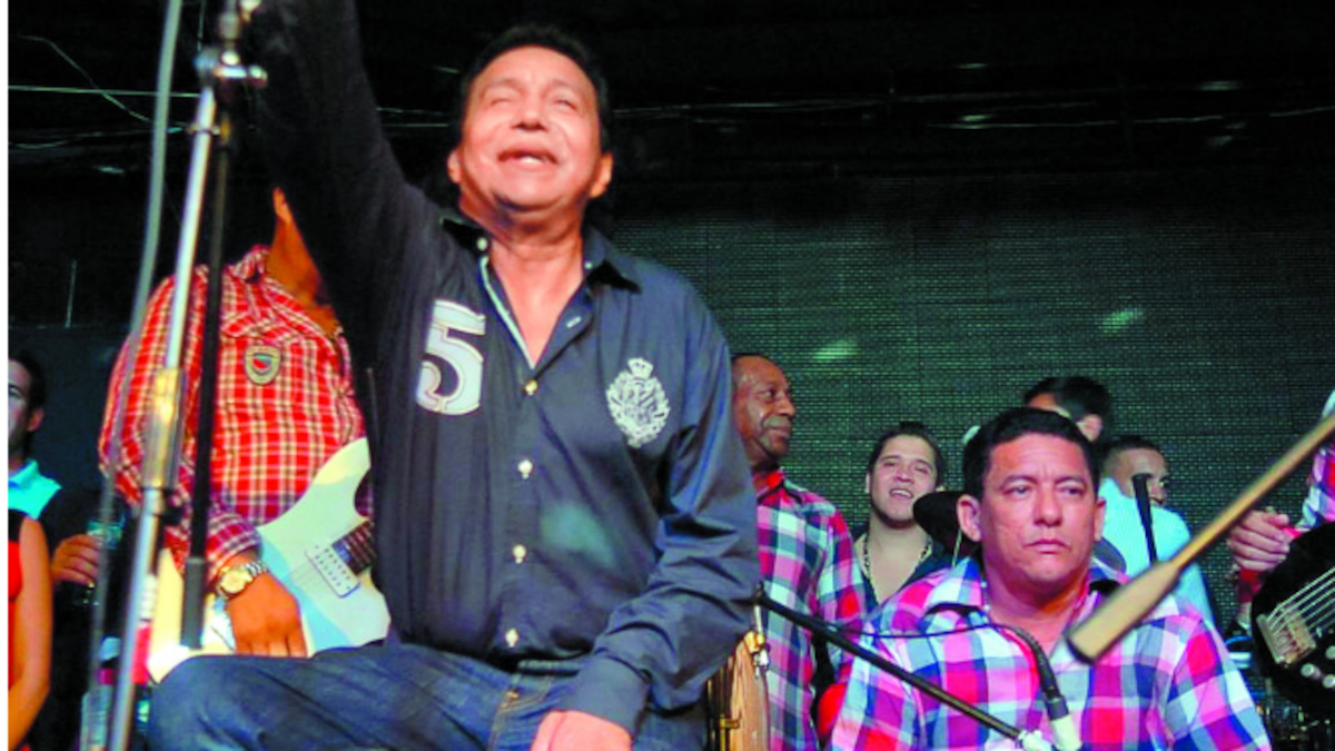 Diomedes y Martín Elías, en conciertos diferentes presentados en Panamá.