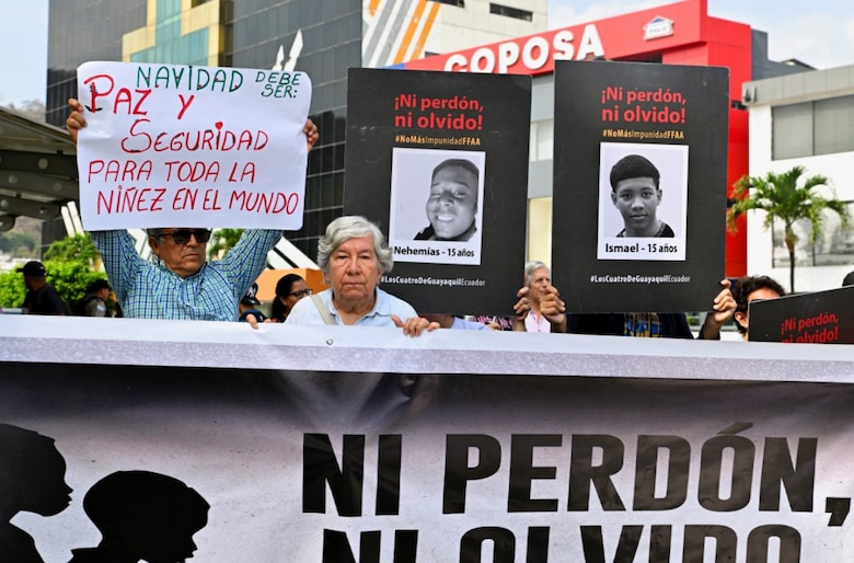 ‘Los 4 de Guayaquil’: condenan a penas de prisión a 16 militares en Ecuador por la desaparición forzada de los menores