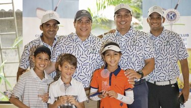 Exitoso inicio del Kiwanis Junior League 2022 de golf