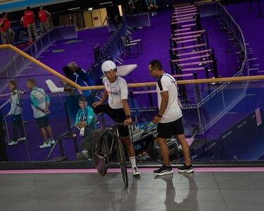 Chiricano Goodard se pone a tono para competir en los Juegos Paralímpicos París 2024