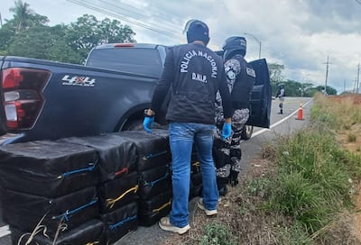 Decomisan una tonelada de droga en Chiriquí; hay cuatro panameños aprehendidos