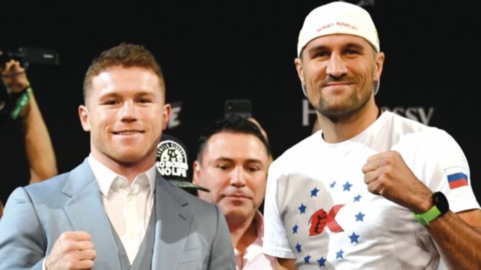 Canelo, listo para subir un nuevo escalón ante Kovalev