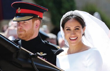 Meghan Markle y el príncipe Enrique no se casaron tres días antes de la ceremonia televisada, afirma arzobispo