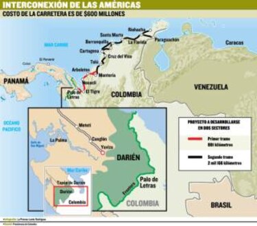 Los últimos 80 kilómetros de una polémica carretera